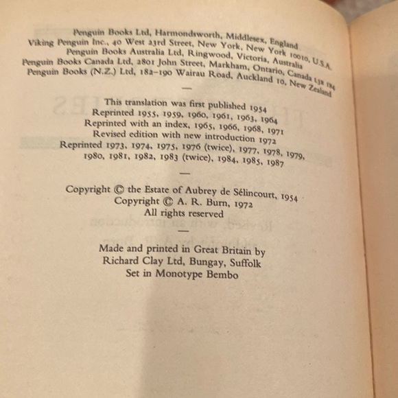 “Herodotus: The Histories,” Paperback - Picture 2 of 4